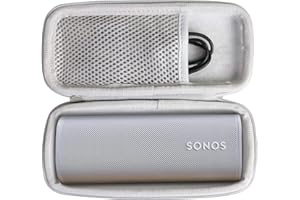 Khanka Twarde etui podróżne do głośnika Bluetooth Sonos Roam/Roam SL (wewnątrz szary)