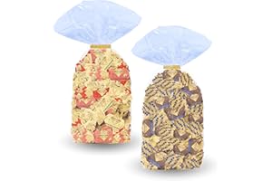 PRO DISTRI REVILLON | Assortiment de 60 Papillotes Chocolat Praliné & Pâtes de Fruits | 2 Sachets de 30 pièces | Recettes Françaises Authentiques | Sans Huile de Palme