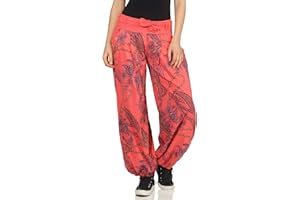 MALITO MORE THAN FASHION Malito Mujer Pantalón Estampado Yoga Pantalón-Anchos 3485