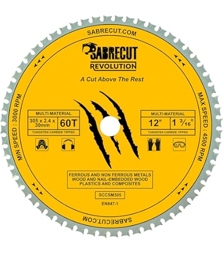 Rennie Tools - 305mm X 30mm X 40T TCT Circular Wood Saw Blade Includes 25mm 20mm & 16mm Bore Reduction Rings. Compatible With Bosch Makita Dewalt Circular Saw Etc - View #9