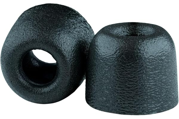 Comply T-100 Isolation 3 Paires d'Embouts d'Écouteurs - Tailles S/M/L - Noir