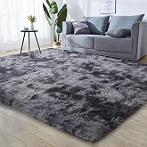 Leesentec Living Room Rug for Living Room, Bedroom, Carpet for Teenagers Boys and Girls, Long Hair, Modern Soft Non-Slip Larg