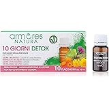 Armores Natura Integratori Alimentari, 10 Giorni Detox, Integratore Depurativo e Drenante per la Normale Funzione Epatica, a 