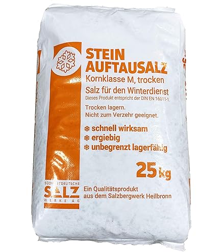 Het sneeuwt: strooizout 25 kg kopen en nu strooien