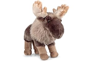 Tobar-Tobar-37248 - Peluche de Alce, Animigos World of Nature, 37248, Color marrón