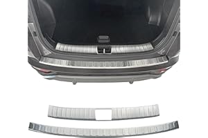 ‎RECAMBO RECAMBO Ladekantenschutz Edelstahl MATT - kompatibel für Hyundai Tucson | Typ NX4 | BJ ab 2020> - V2A gebürstet - innen und außen