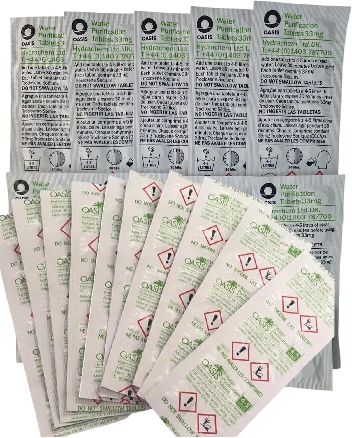 Avis d'Expert & Test Approfondi : Oasis Water Purification Tablets 33mg Emergen (Sélection)