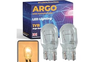Argo W21/5w Bulb Halogen 12v DRL Daytime Running Lights W21w Bulb 7443 Brake Light Bulbs Upgrade Super Bright Light Bulb T20 Bulb Car Van Wedge 580 W21/5w Car Bulb Headlight Bulb