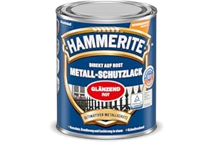 HAMMERITE METALLSCHUTZLACK GLAENZEND ROT 250ML