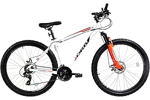 Dallingridge Viscount Hardtail Mountain Bike, 27.5" Wheel - White/Red