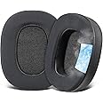 SOULWIT Earpads Replacement for AKG Pro Audio K361, K361BT, K371, K371BT Headphones, Ear Pads Cushions with High-Density Noise Isolation Foam - K361 CG Black