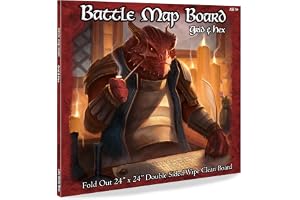 Grid & Hex: Battle Map Board