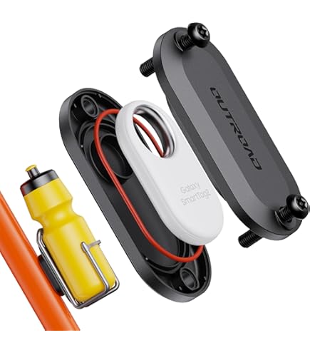 NICEDACK Supporto Nascosto Per SmartTag2 In Bicicletta – Impermeabile, Antifurto, Sotto Il Portabottiglie