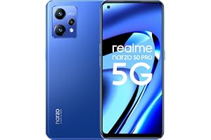 realme Narzo 50 Pro 5G (Hyper Blue 6GB RAM+128GB Storage) Super AMOLED | Advanced Dimensity 920 5G Gaming Processor | 50% Cha