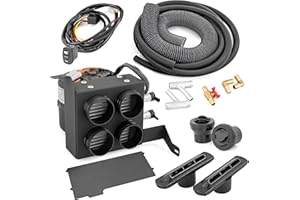 Rough Country Kabinenheizung für Can-Am Defender HD 8/HD 9/HD 10 (2016-2024) - 12V UTV-Heizsystem, schnelles Aufwärmen & Auftauen der Kabine