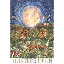 Bothy Threads Kreuzstich-Set 'Aufgehender Mond' – Komplettset Mit Stoff & Garn