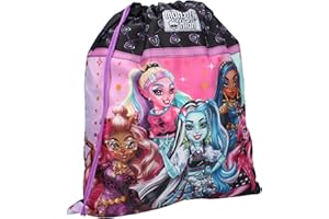 VADOBAG Gymtas Monster High Entiment, Wielokolorowy, Jeden rozmiar, Plecak na siłownię, wielokolorowy, Taille unique, Plecak na siłownię
