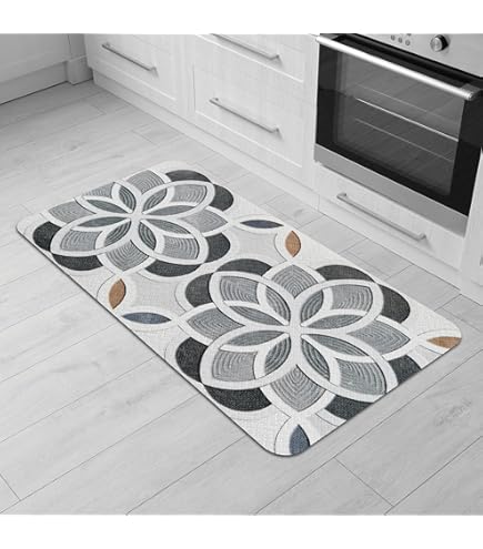 Set Di 2 Tappetini Da Cucina Antiscivolo - 40x60 Cm E 40x120 Cm, Anti-Affaticamento - Foto 14