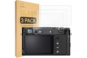 Mr.Shield Ochraniacz Ekranu do Fujifilm X100VI X100V X-T4 X-E4 Camera, [3 Sztuki] Film Szkło Hartowane 9H, Odporny na Zarysowania, HD Przejaśniać