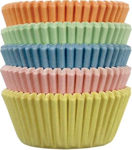 Staedtler Backformen Aus Papier – 12 Stück, ø 5/6 Cm, Höhe 4,5 Cm, Grün – Für Cupcakes & Muffins