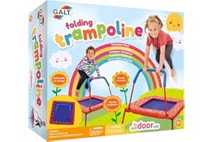 Galt Toys, Folding Trampoline, Kids Trampoline, Ages 3 Years Plus