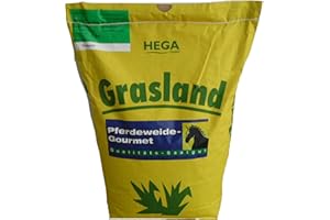 HEGA Weide Grasland Pferdeweide Gourmet 10kg Futterwiese Weidegras Gras Grassamen Wiese Weide für Pferde