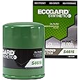ECOGARD S4615 Premium Spin-On Engine Oil Filter for Synthetic Oil Fits Subaru Forester 2.5L 2004-2020, Outback 2.5L 2005-2020, Crosstrek 2.0L 2016-2020, Impreza 2.0L 2004-2020, Legacy 2.5L 2005-2020