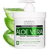 Advanced Clinicals Aloe Vera Y&uuml;z Ve V&uuml;cut Kremi 454Gr