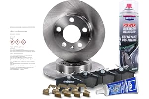 ‎ENVA MADE FOR QUALITY BESTPRICE Bremsenset Hinterachse inkl. Bremsscheiben Ø 230 mm Voll + Bremsbeläge hinten