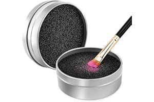 ‎LUXSPIRE Luxspire Make-Up Pinsel Reiniger, Schnell Farbenwechsel Sponge Farbe Reinigung Makeup Pinsel Trocken Werkzeug Make-up Cleaner Trockenreinigung Schwamm