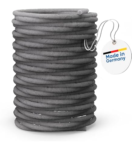 Schuimrubber afdichtstrip, 2 mm diameter, schuim, rond koord, 5 meter, voeg- afdichtsnoer, betonvulling