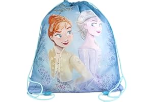 VANILLA UNDERGROUND Disney Frozen 2 Anna & Elsa Nature Is Magical Drawstring Girl's Bag