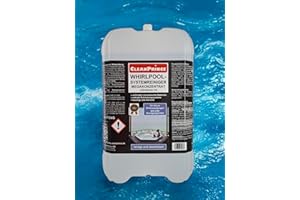 CLEANPRINCE 5 Liter Whirlpoolreiniger | Konzentrat Reinigungsmittel Desinfektions-Systemreiniger Sprudelbad Whirlpools Whirlwannen Wannen
