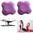 ShoppingMart 2PCS Yoga Knee Pad, Non-slip Yoga Mats for Women Kneeling Support for Yoga Comfortable & Lightweight Yoga Knee Pads Cushion for Knees, Hands, Wrists, and Elbows (Purple)