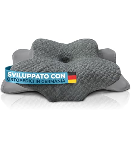 Cuscino Memory Foam Regolabile Altezza - Antiacaro E Antirussamento 75x45cm - Foto 6