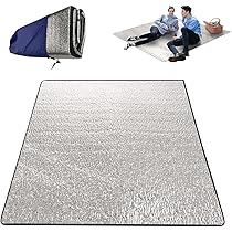 Tapis De Sol De Camping En Feuille D'aluminium, Tapis De