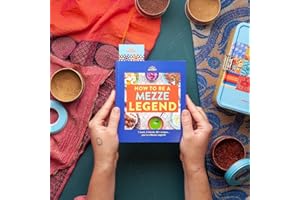 How to be a Mezze Legend Cookbook Kit from The Spicery | 80 Recipes | 4 Spice Blends | Food Gifts | Spice Kit | Recipe Kit | Mezze Kit | Recipe Book | Refills Available
