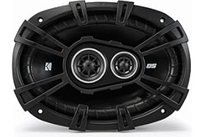 KICKER 43DSC69304 6x9 Zoll Triax-LS Schwarz