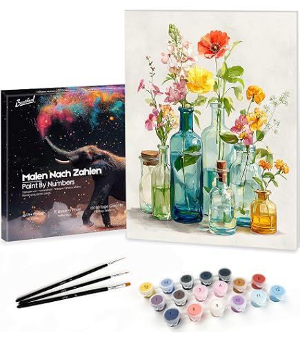 CEOVR Peinture Nuero Adulte Kits,Paysage Kits de Peinture au Nuéro