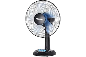 Bastilipo - Ventilador de mesa de 30 cm, 35W de potencia, 3 velocidades, modelo Roche