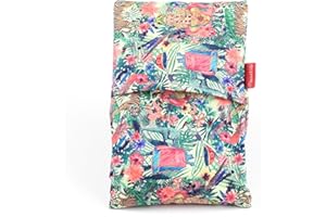 EL SAQUITO DE LA SALUD Sacco termico di semi per microonde Aroma Lavanda, fiori d'arancio, rosmarino per applicare calore secco naturale 100% cotone indiano (nessun aroma, S (23 x 15 x 2 cm con fodera))