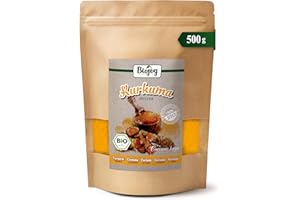 Biojoy Curcuma en poudre BIO (500 g), Racine de curcuma moulue (Curcuma longa)