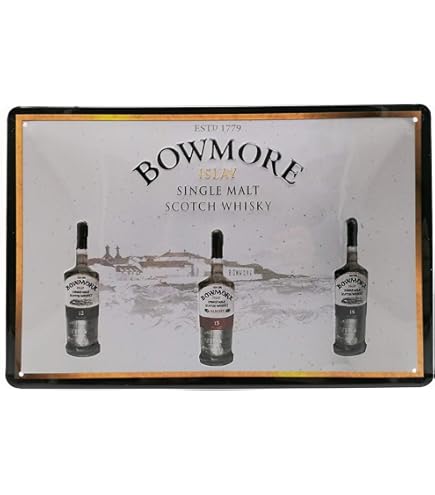 Plaque Décorative Aluminium – Réplique De Plaque De Prière Whisky Bourbon/Scotch, 20x30 Cm