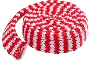 ‎MEYERCORDT GMBH Meyercordt GmbH Strickschlauch, zweifarbig, 22 Nadeln/Ø 3 cm, 100 cm Rot/Weiß Rot/Weiß