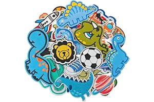TXSN Aufnäher zum Aufbügeln für Jungen, sortiert, bestickt, zum Aufbügeln oder Aufnähen, dekorative Applikationen für Kinderkleidung, Hosen, Rucksäcke, Hüte, Jeans