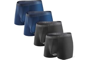 DAVID ARCHY bokserki męskie, bielizna, miękkie, mikromodal, kąpielówki z ergonomiczną przegrodą