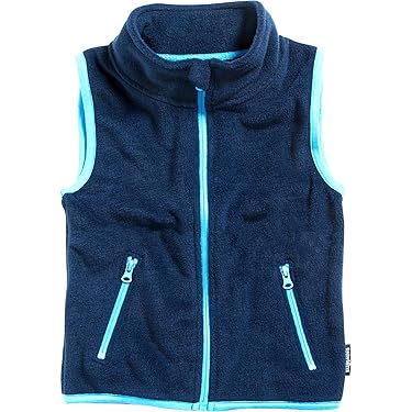Gilet Sans Manches Fille En Polaire - Hiver, Coupe-vent, Doux - Taille 3 à 12 Ans - Pour Plein Air, école, Déco