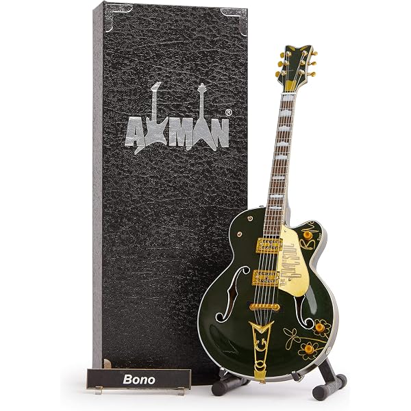 Axman Alcatraz U2013 Réplique De Guitare Miniature (vendeur Britannique