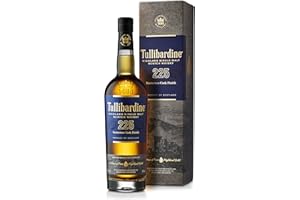 Tullibardine 225 Sauternes Cask Finish | Highland Single Malt Scotch Whisky | 70cl | 43% ABV | Fruity & Delicately Balanced | Tropical Fruits | Zesty Citrus | Sweet Spice | Scotch Whisky With Gift Box
