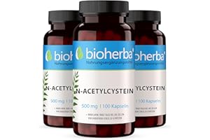 BIOHERBA R NAC Kapseln – 300 Stück mit 500 mg N-Acetyl-L-Cystein (Aminosäure) von BIOHERBA PZN 18216580